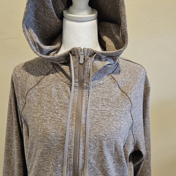 Athleta Tops - Athleta Sweatsuit Heathered Tan